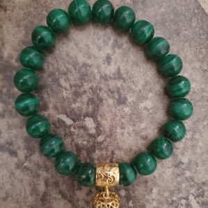Malachite bracelet